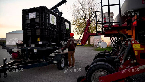 Loading the Planter with the Seed Tender - 121