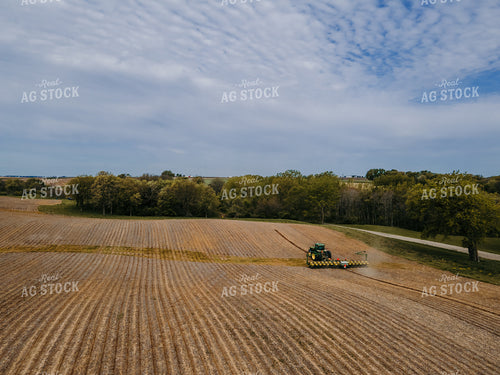 Planter on No-Till Ground with Waterway 4059