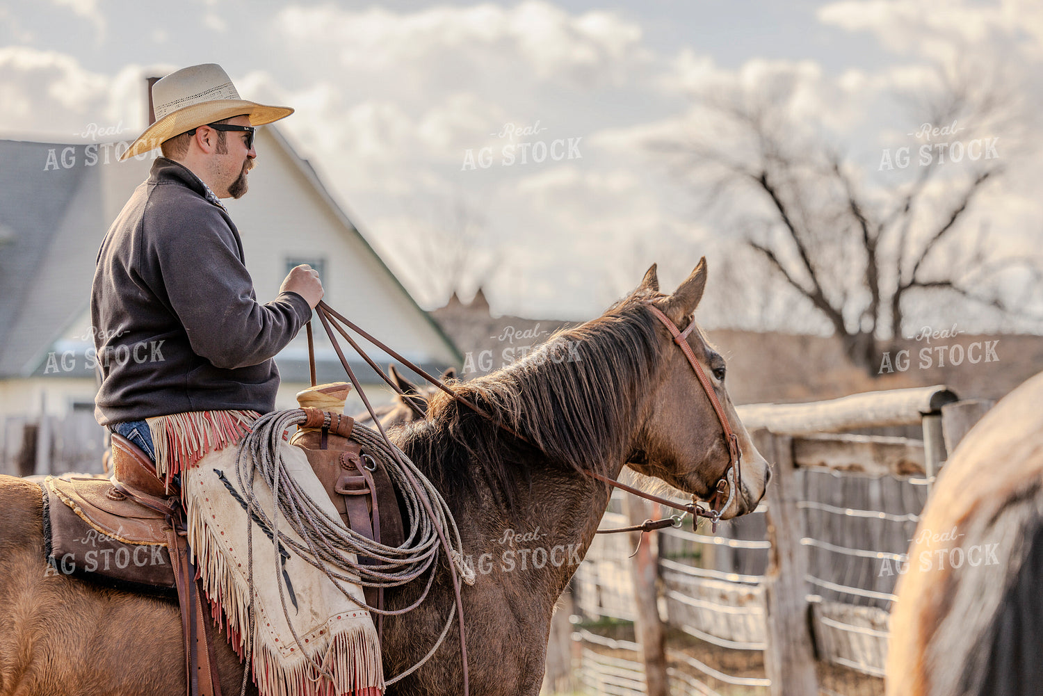 Rancher on Horseback 200053