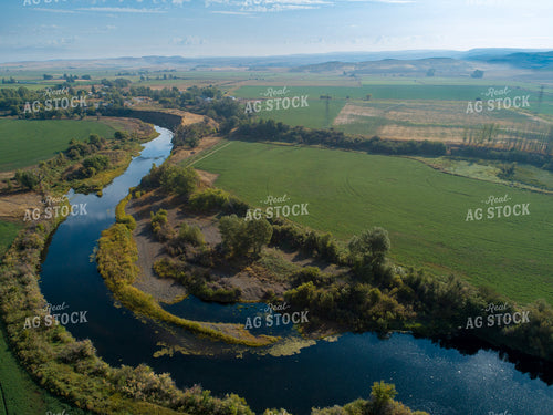 Aerial of Farmland 122052