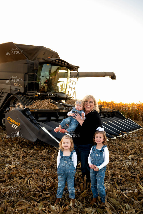 Farm Family by Combine 115554