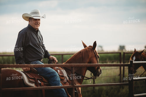 Rancher on Horse 6479