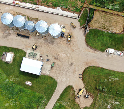 Aerial View of Farmyard 141046