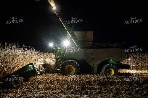Corn Harvest at Night 149151