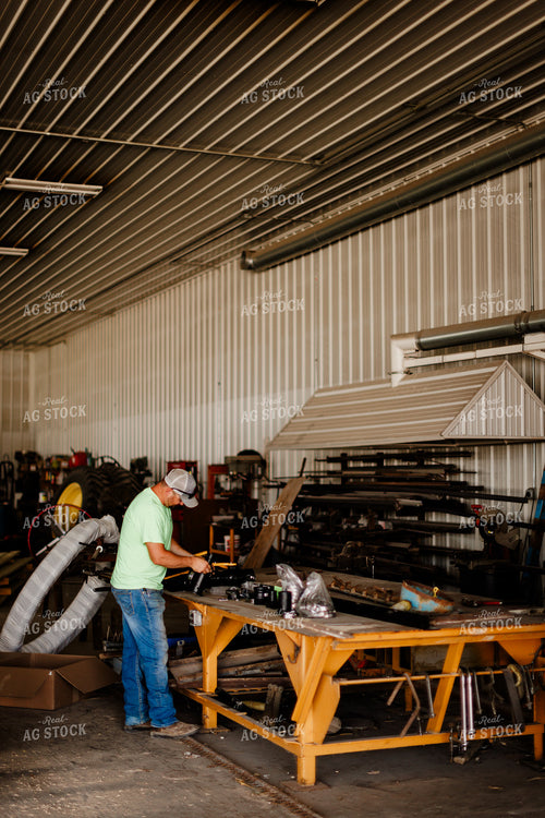 Farmer Working in the Shop 8705