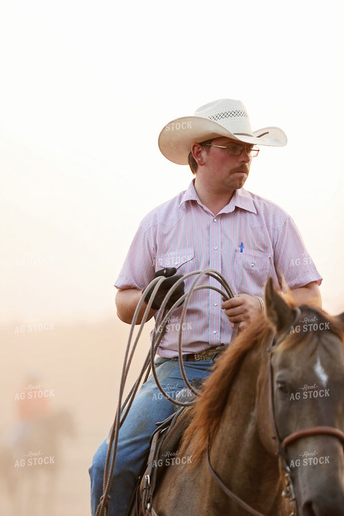 Rancher on Horse 127026