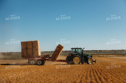 Loading Straw Bales 152176