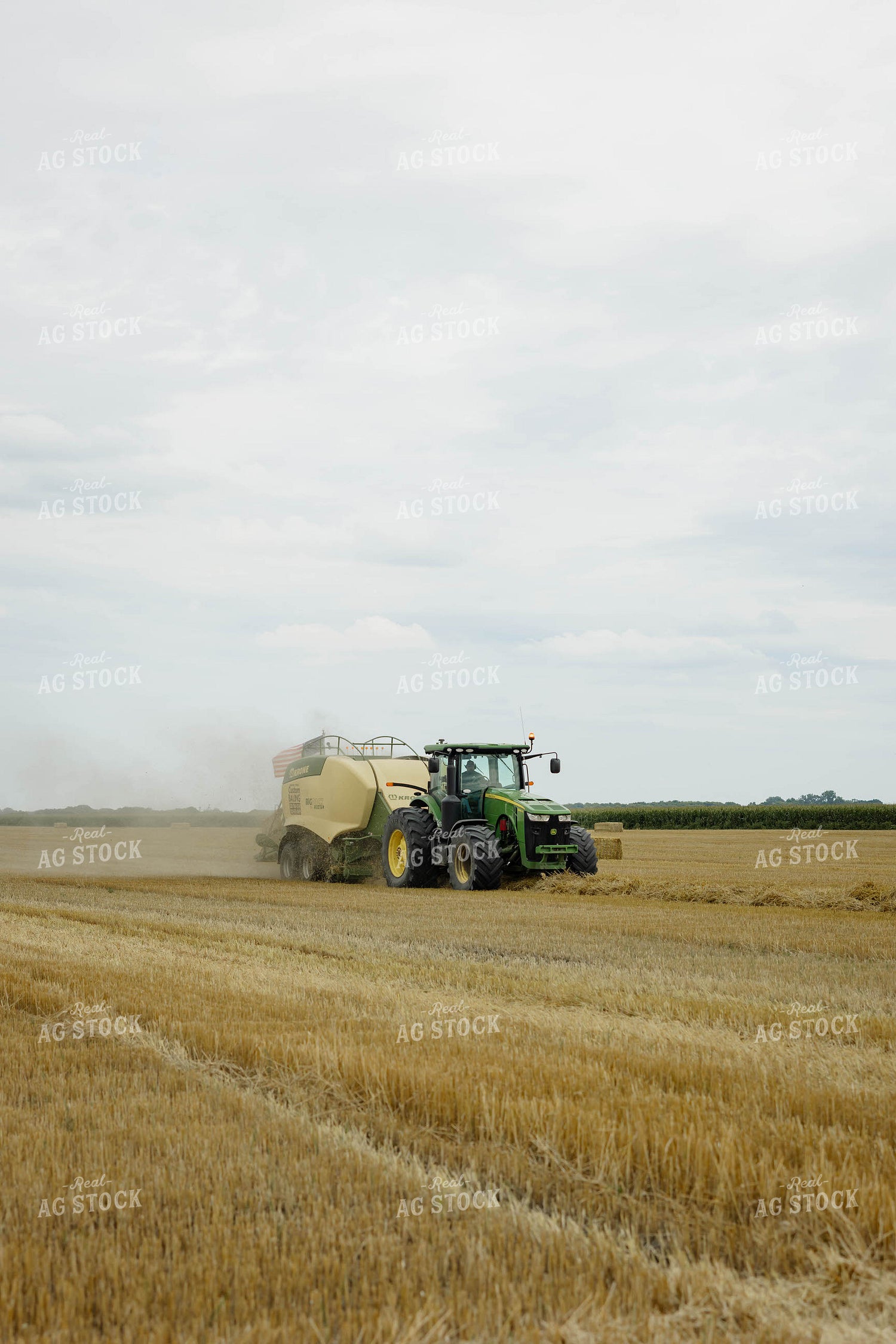 Baling Wheat Straw 296023