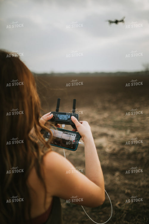 Farmer with Drone 5614