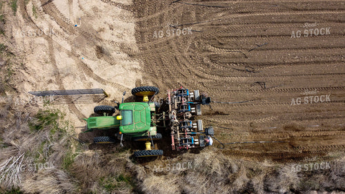 Aerial View of Drip Irrigation Installation 130006