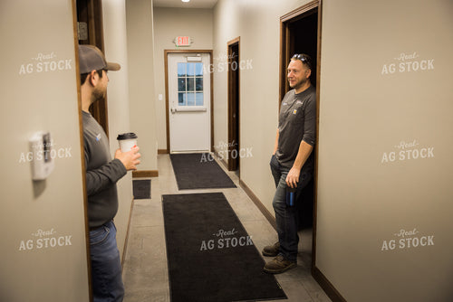 Employees Talking in Office 7885