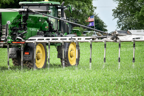 Self-Propelled Sprayer in Cornfield 86049
