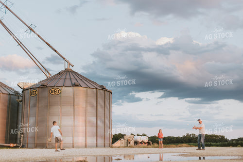 Farm Family Playing 8849
