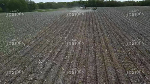 Planting in No Till Field from Drone 4070