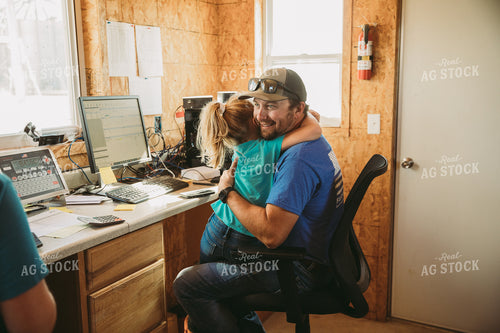 Farm Family in Office 7025
