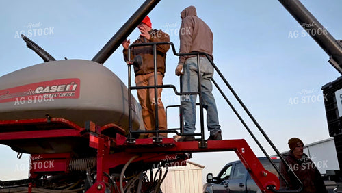 Loading the Planter with the Seed Tender - 135