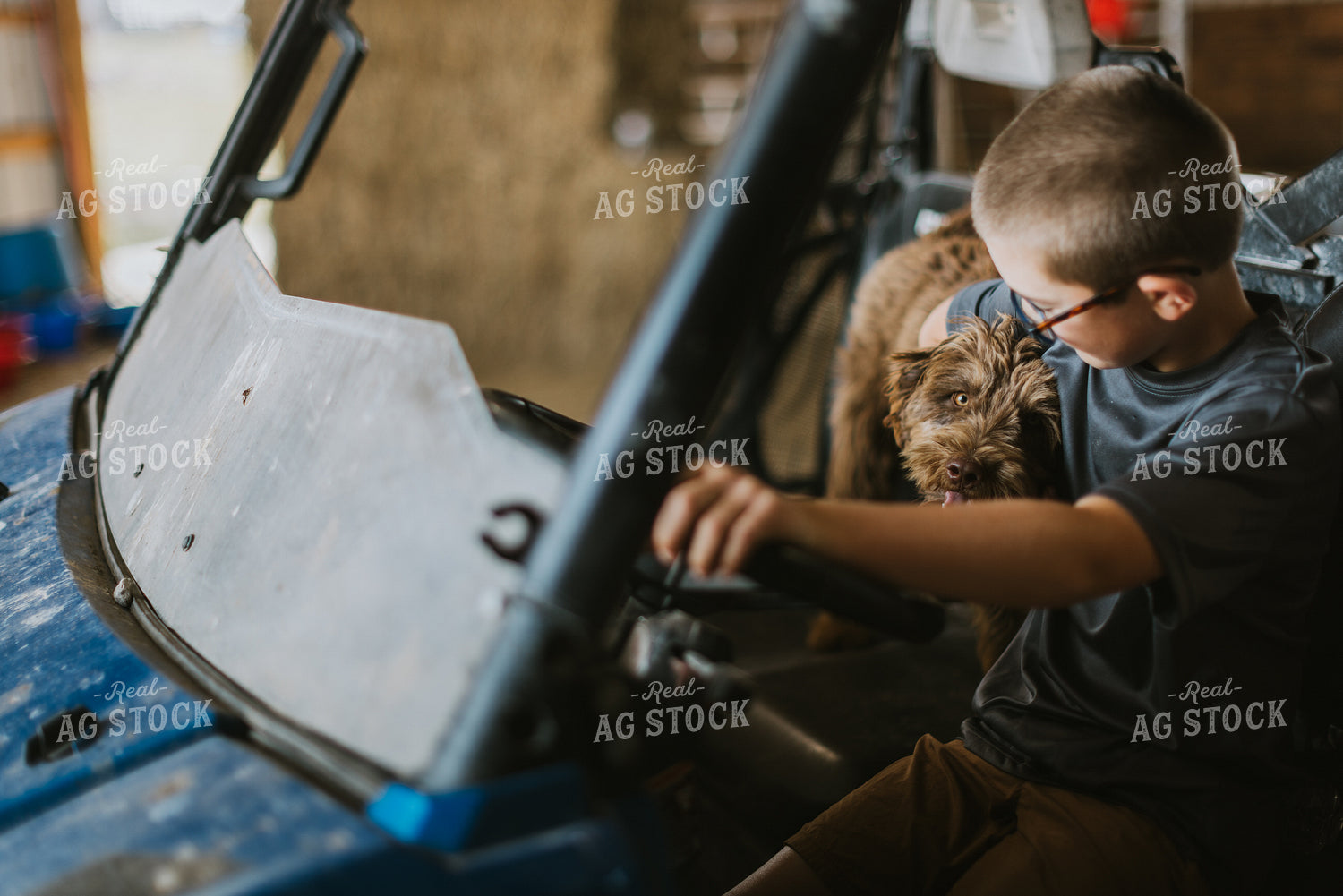 Farm Kid Driving Ranger 7882