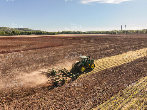 Aerial of Vertical Tillage 128103