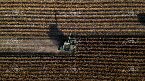 Aerial Corn Harvest 114019