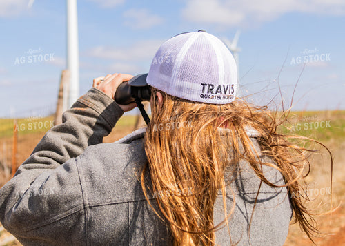 Rancher Using Binoculars 231092