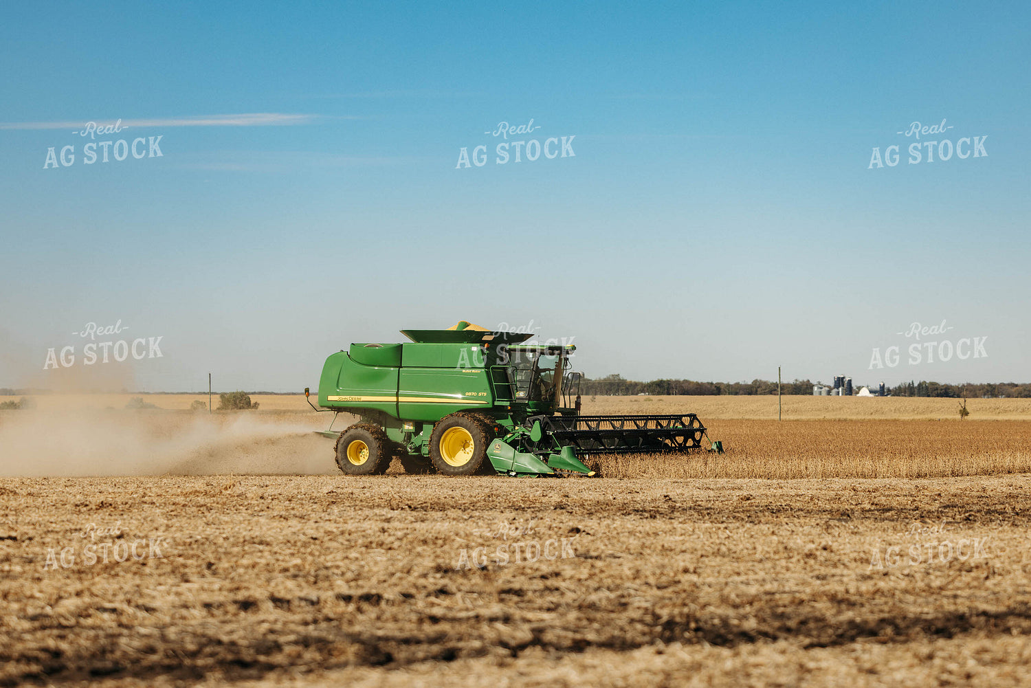 Harvesting Soybeans 152878