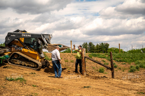 Farm Family Building Fence 115921
