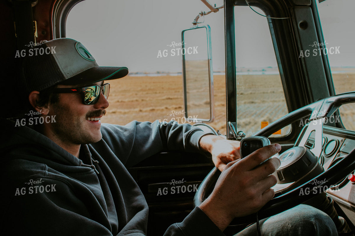 Truck Driver During Harvest 187360