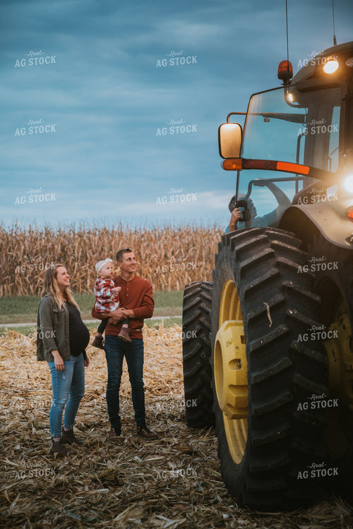 Farm Family in Field 6713