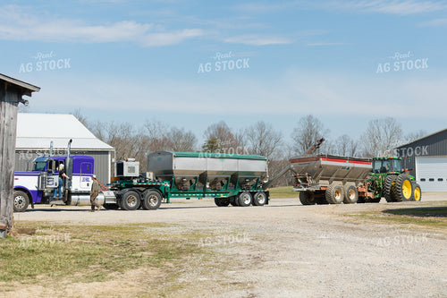 Farmers Talking by Truck 52968