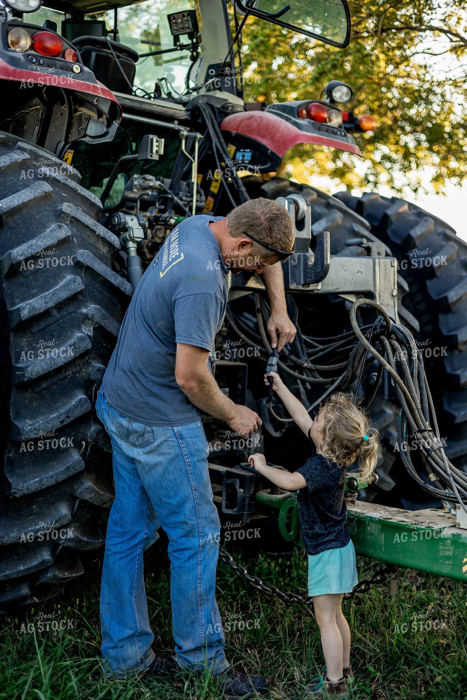 Farmer and Farm Kid 93339