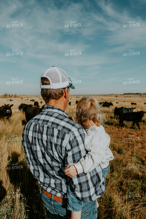 Ranch Family Checks Cows 187083
