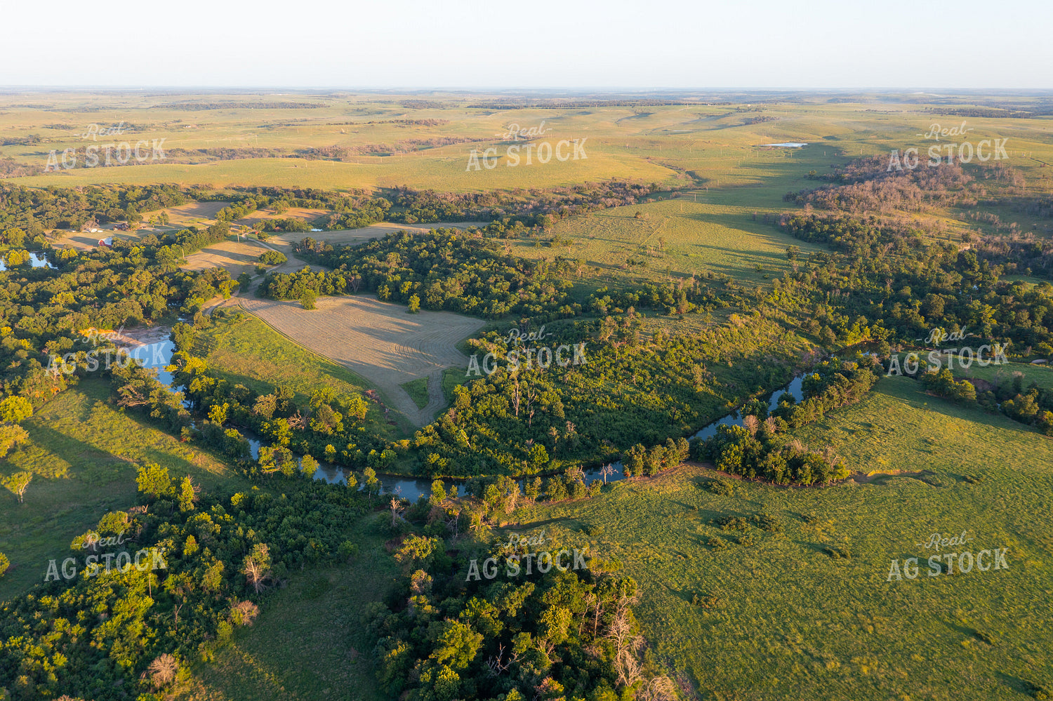 Aerial Rural Landscape 71047