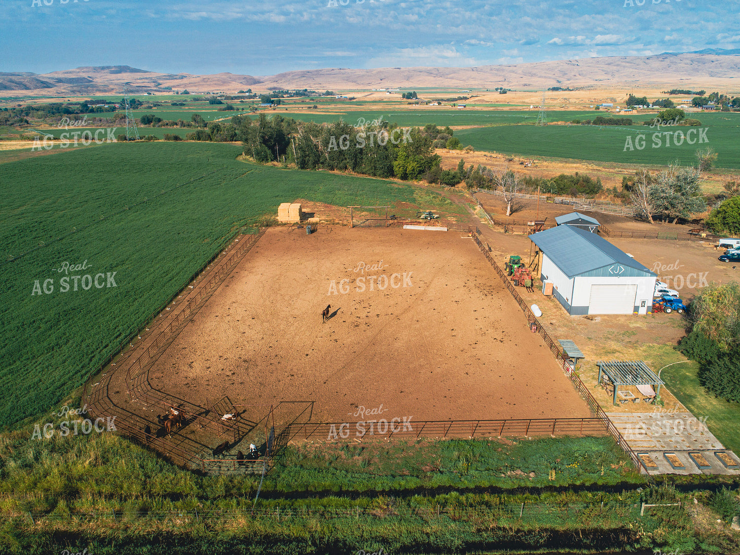 Aerial of Farmstead 122042
