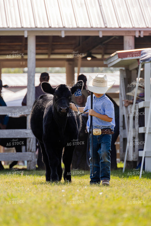 Young Cowboy at Cattle Show 97188