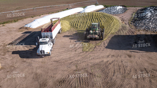 Compacting Silage 56514