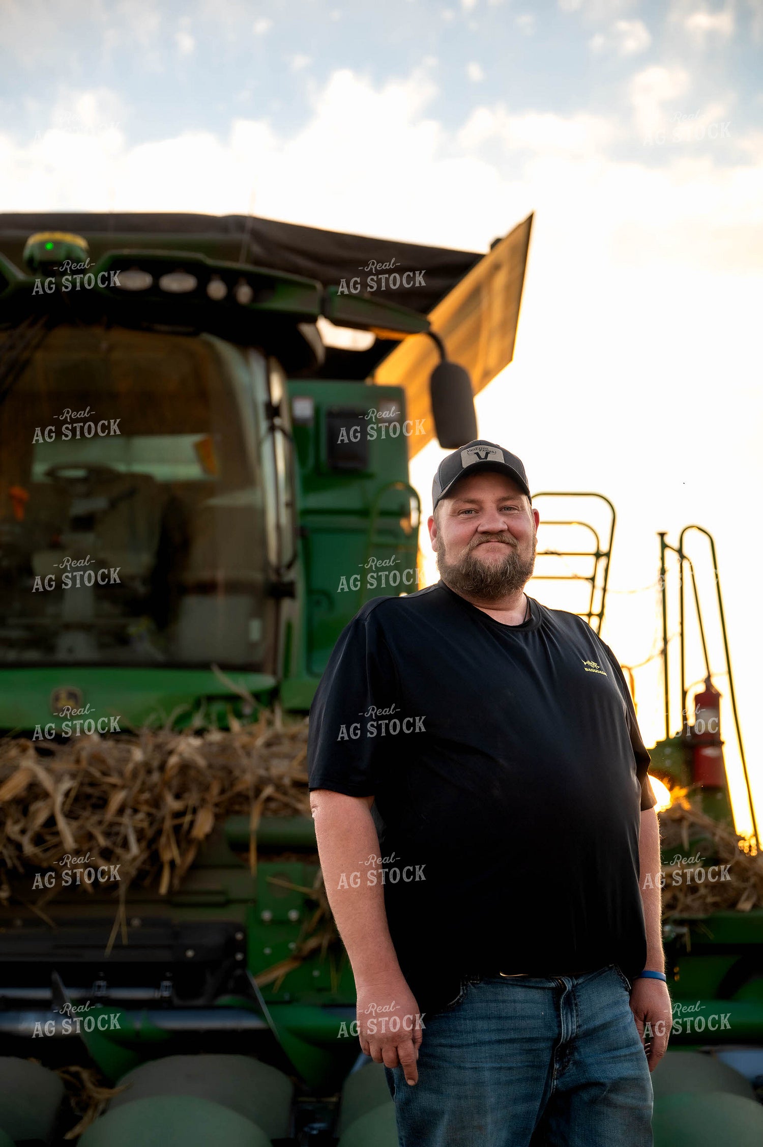 Farmer by Combine 115578