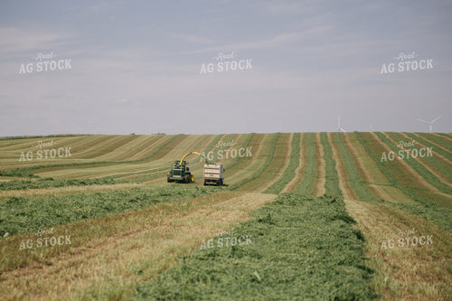 Harvesting Hay Silage 70065