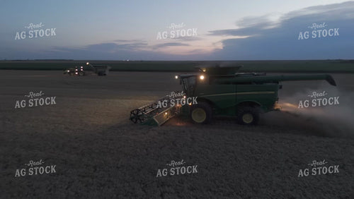 Wheat Harvest at Dusk 239249