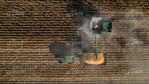 Aerial Corn Harvest 114020