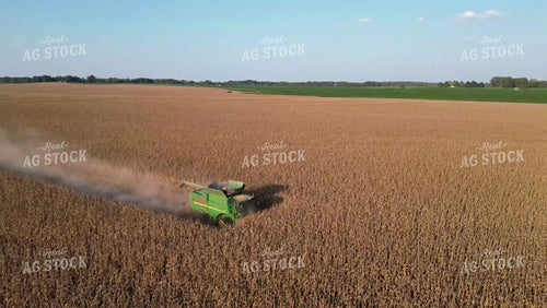Aerial of Corn Harvest 149053