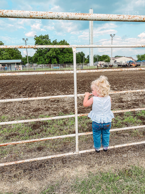 Farm Kid on Fence 228003