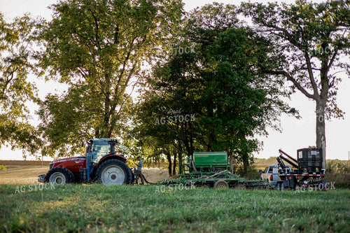 Preparing Cover Crop Seeder 93337