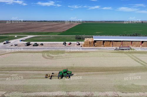 Silage Piles at Dairy Farm 141787