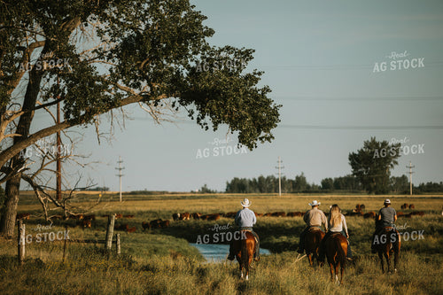 Ranchers on Horses 6383