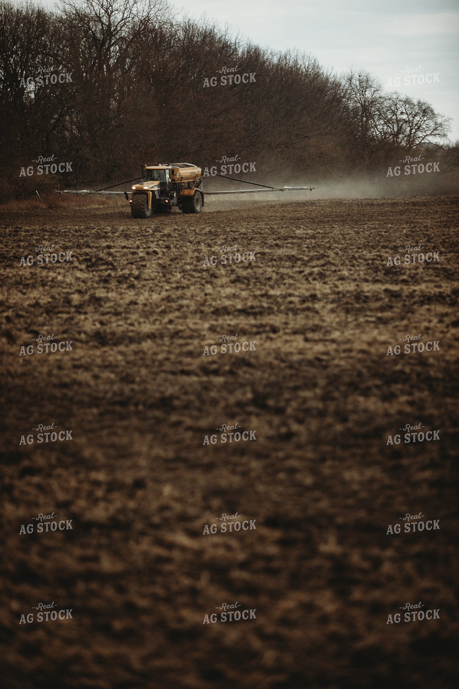 Fertilizer Spreader in Field 3670