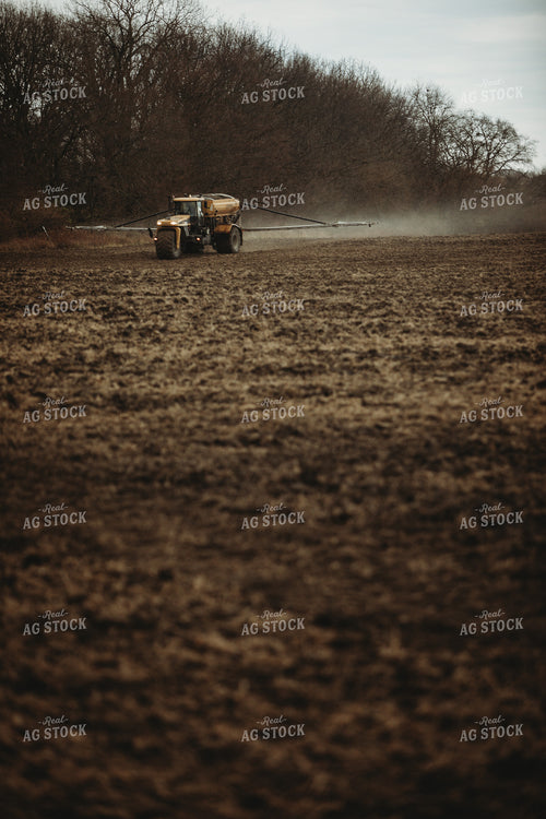 Fertilizer Spreader in Field 3670