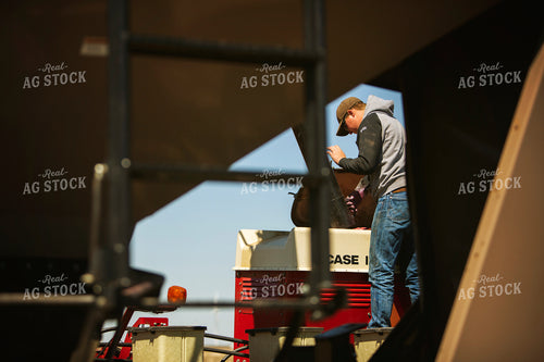 Farmer Filling Planter 6307
