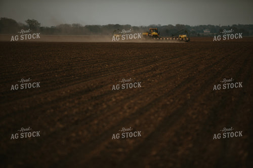 Planter in Field at Sunset 5721
