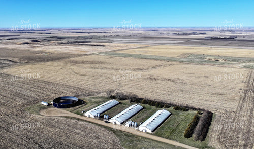 Aerial of Pig Barns 141240