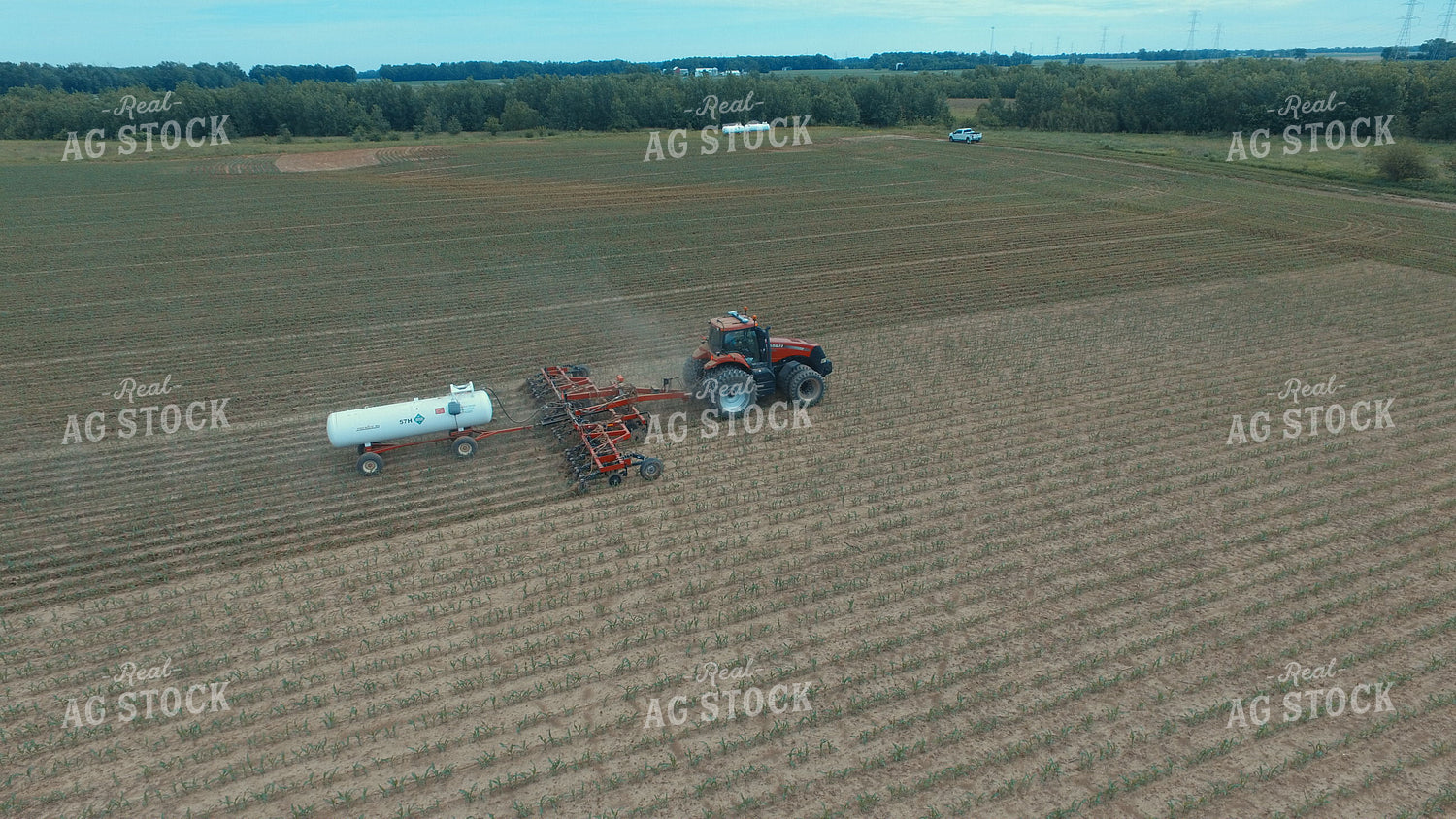 Tractor Applying Anhydrous  85024